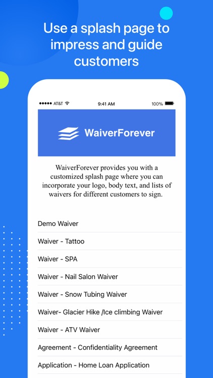 WaiverForever - Online Waiver screenshot-4