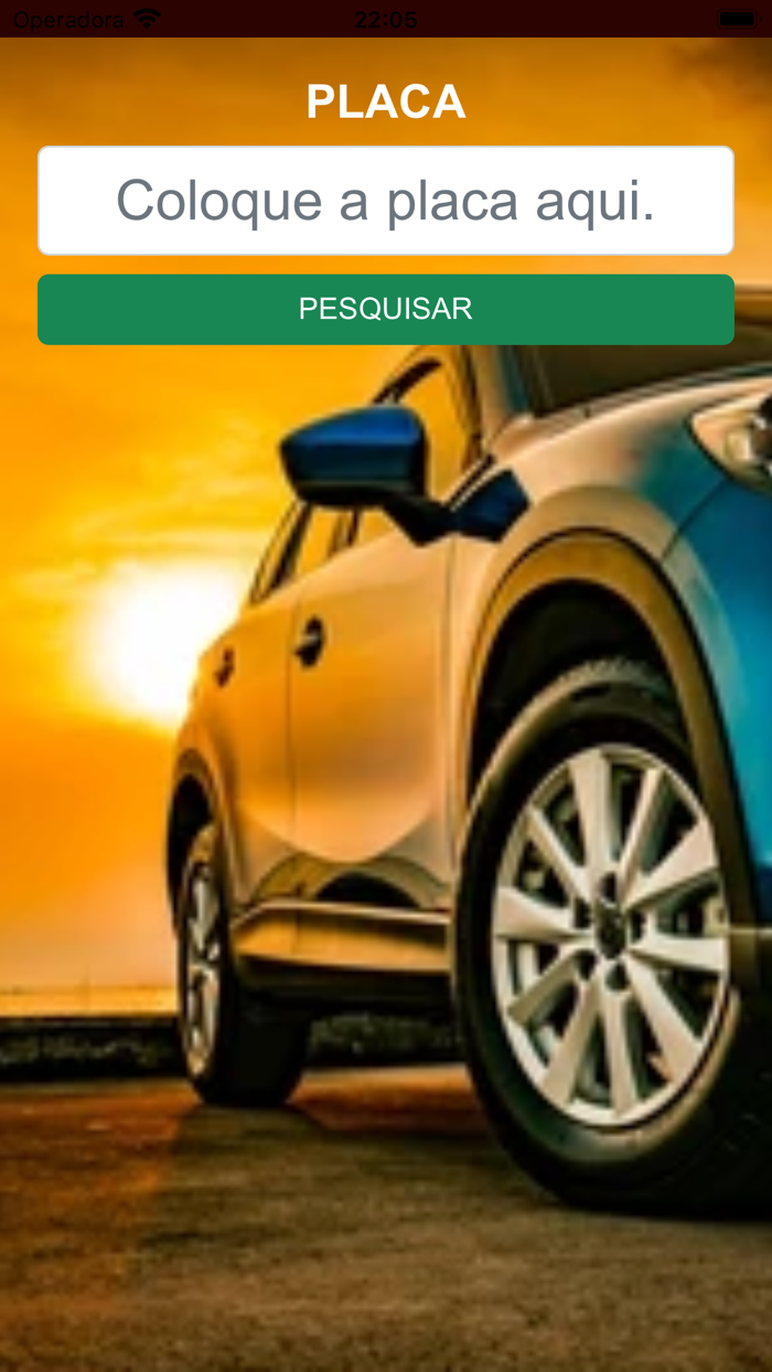Consultar Placa e FIPE