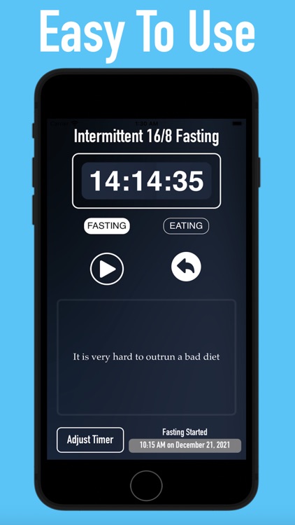 Intermittent 16/8 Fasting