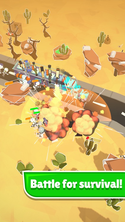 Desert Truck: Rage Road Battle screenshot-3