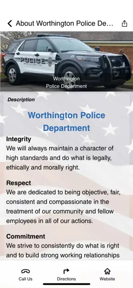 Game screenshot Worthington Police Department apk