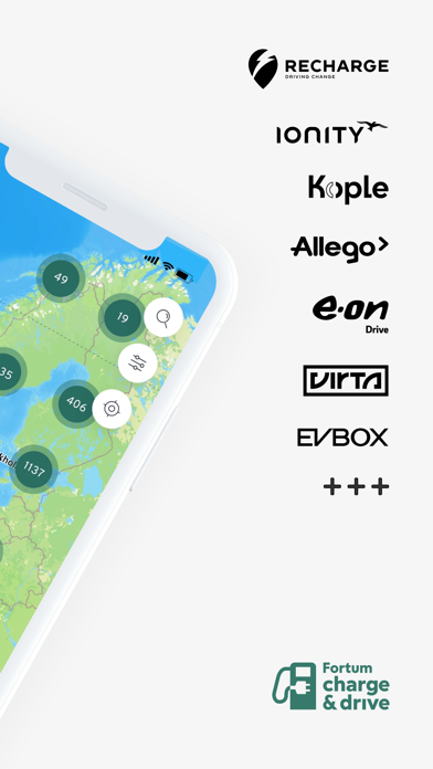 Screenshot #2 pour Fortum Charge & Drive Finland