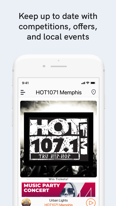 HOT1071 Memphis screenshot 3