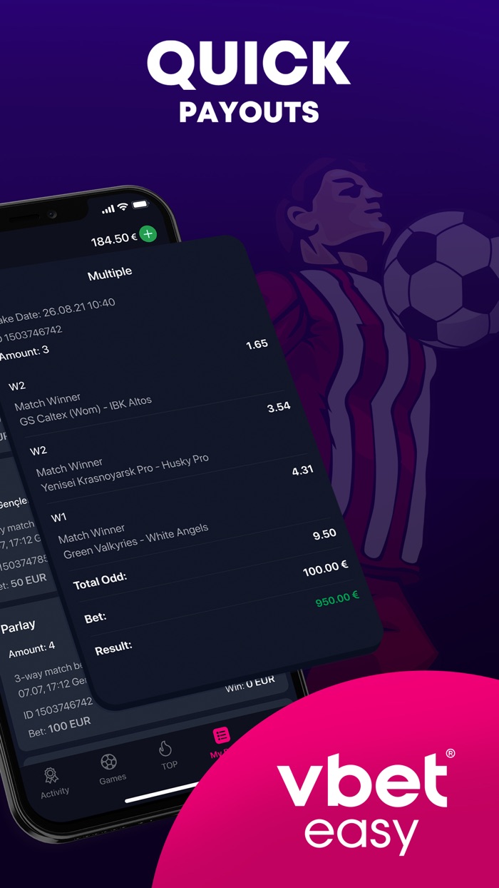 Vbet Easy UA  Sports betting