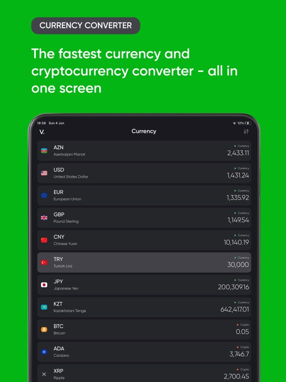 Currency Converter · Valyuta screenshot 2