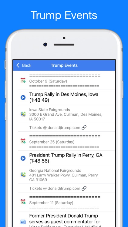 Trump Tracker: News & Politics screenshot-4