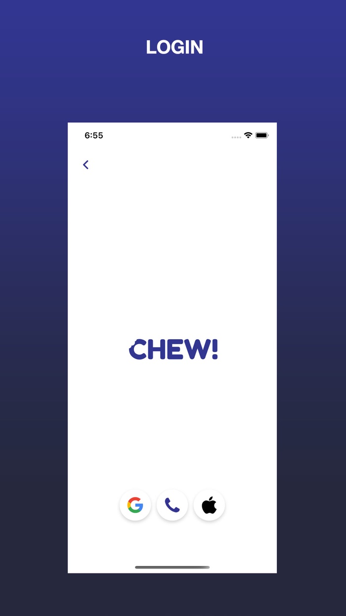 Chew Food  Beverage Delivery