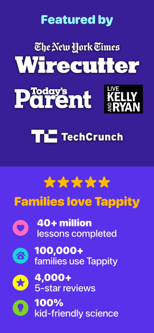 ‎Tappity: Ciencia para niños Screenshot