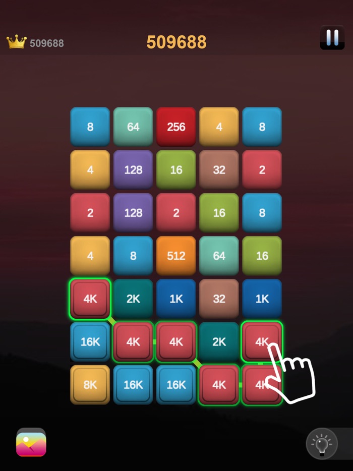 2248 - link merge 2048 puzzle