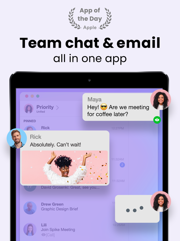 Spike: Email & Team Chat