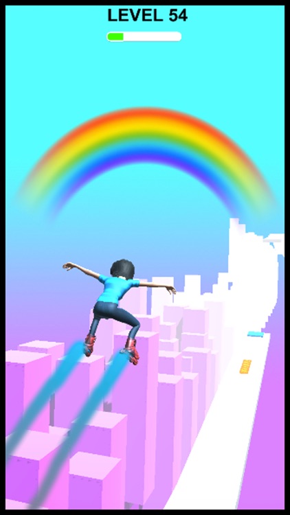 Rainbow Surfer: Sky Skater