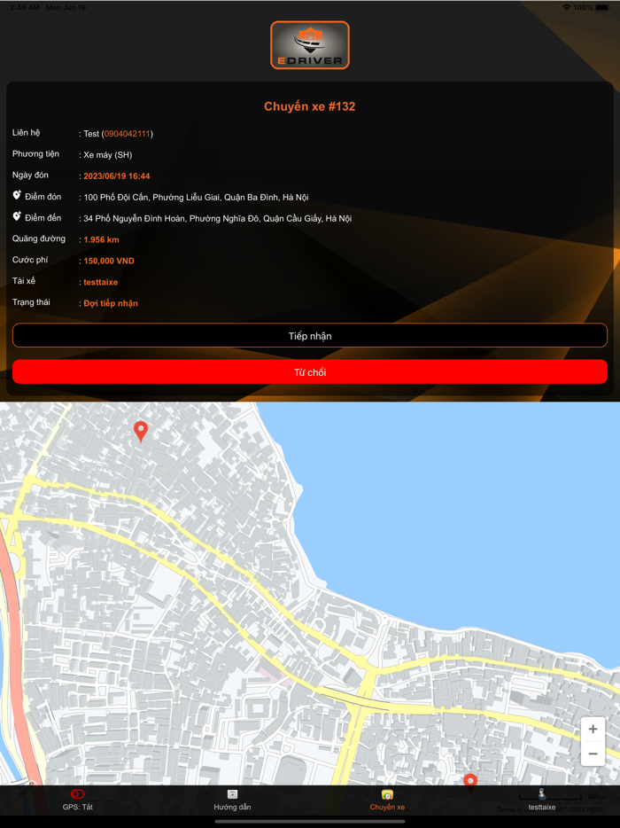 eDriver Tài xế