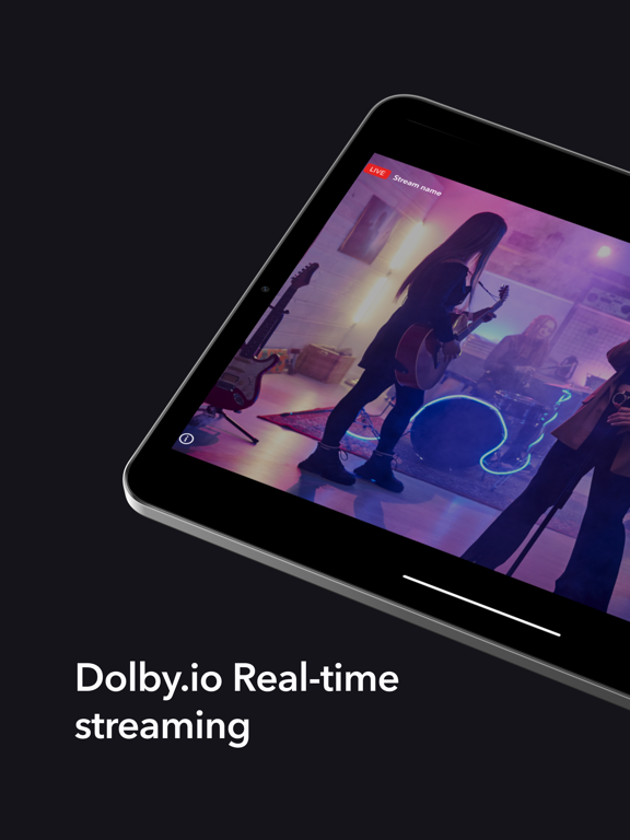 Dolby.io Stream Monitor screenshot 2