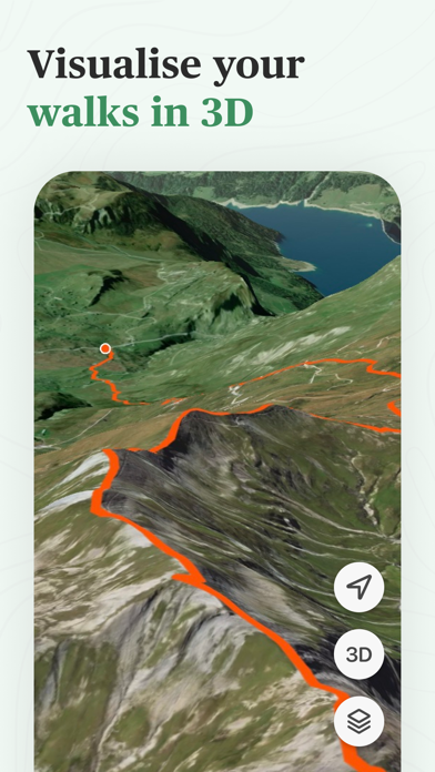Hika - Hiking trails and maps screenshot 4