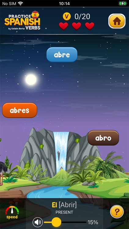 Learn Spanish Verbs Game Extra screenshot-5