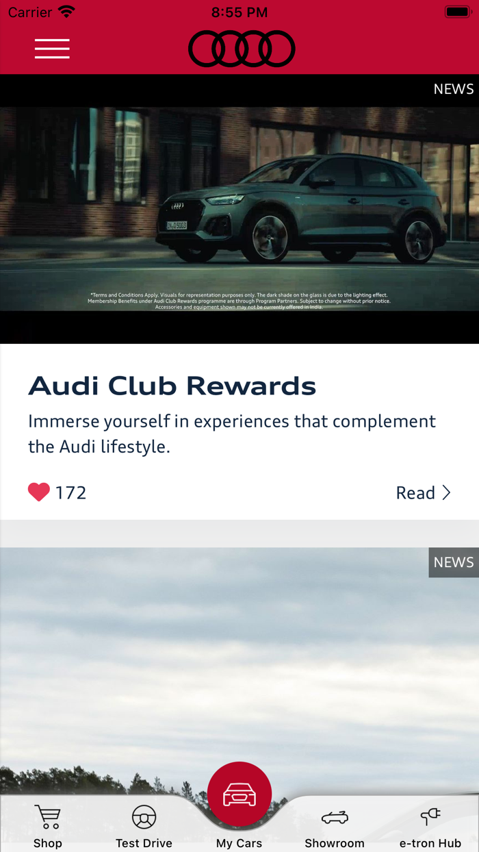 myAudi Connect - Audi India