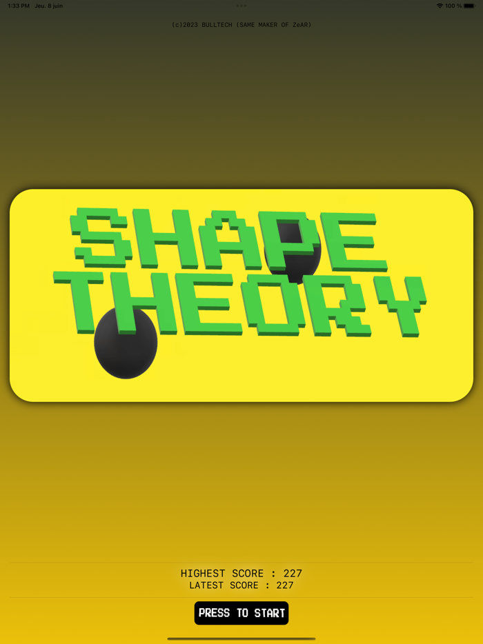 ShapeTheory - Offline puzzles