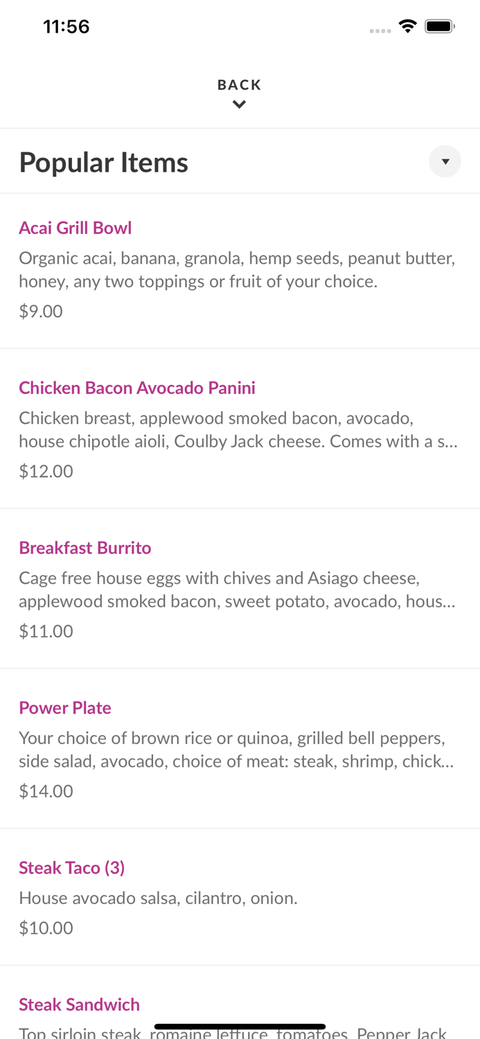 Acai Grill Super Food Cafe