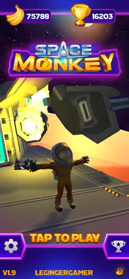 Game screenshot Space Monkey - Space Runner mod apk