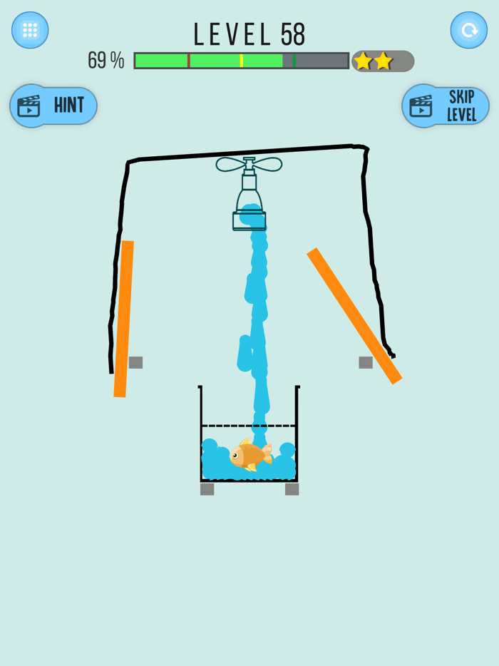 Rescue the Fish - Puzzle Game