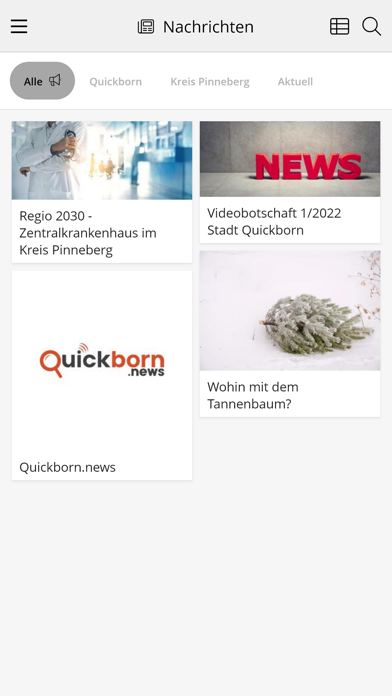 Quickborn.news screenshot 2