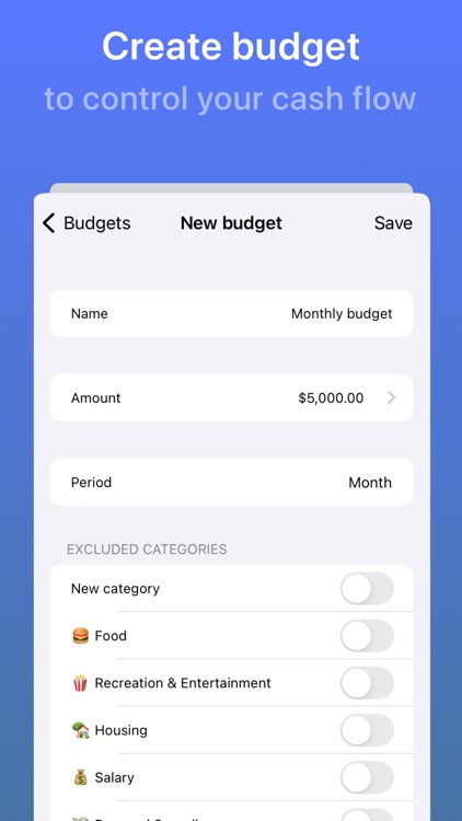 TrackMyMoney - money tracker screenshot-4