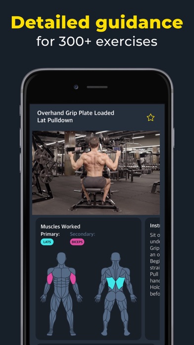 Workout: Gym Workout Planner Hack screenshot 7 - app app interface