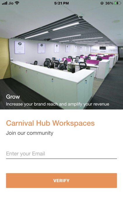 Carnival Hub Workspaces