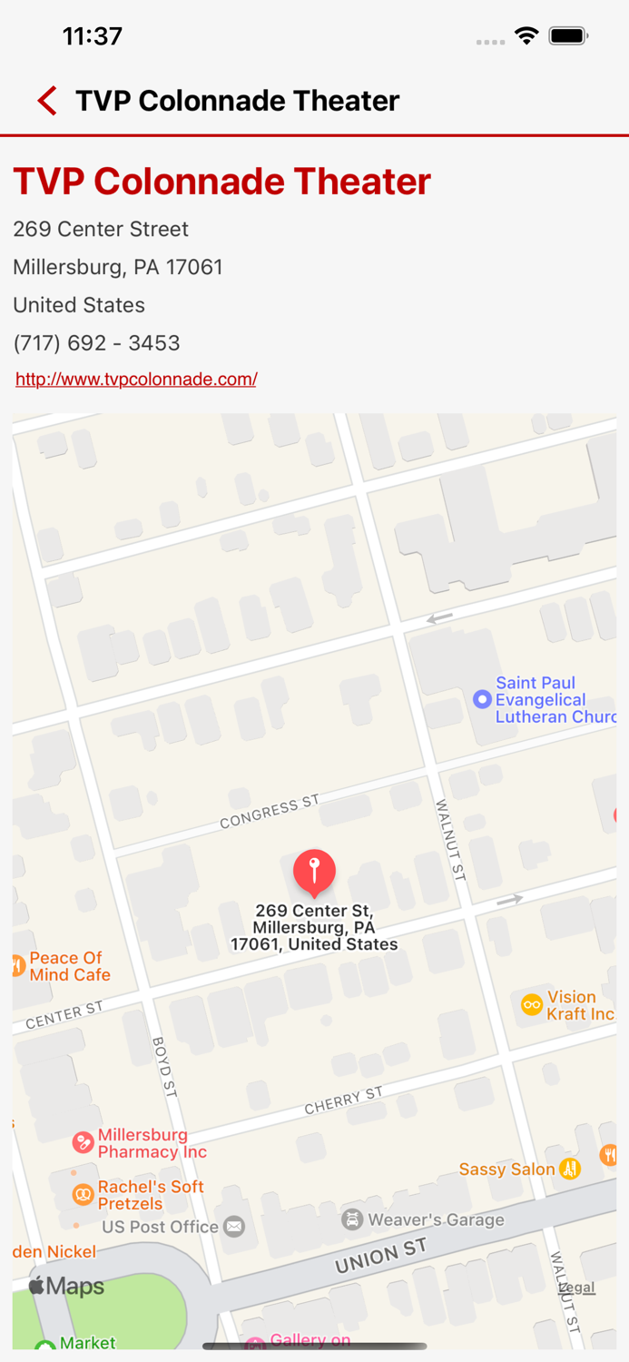 TVP Colonnade Theater