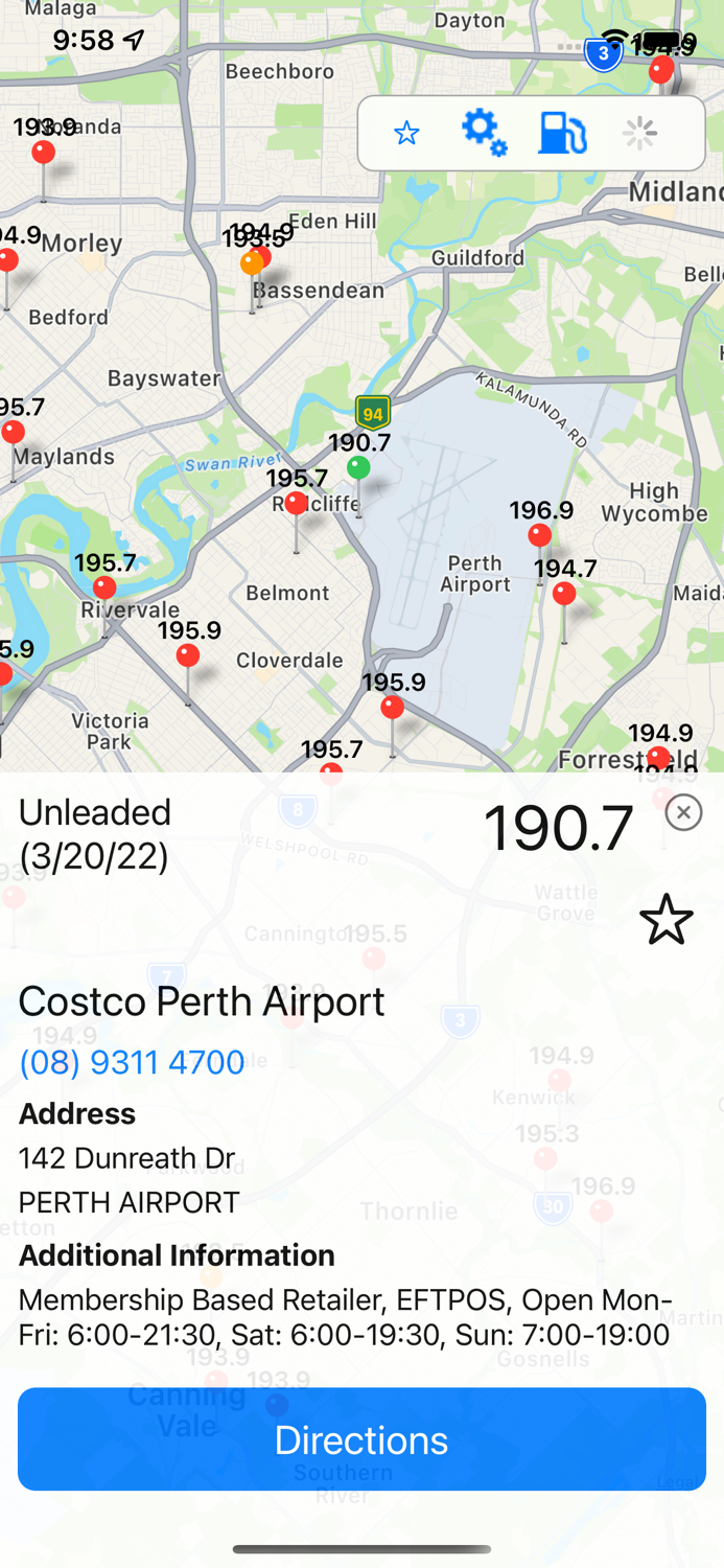 Cheap Fuel WA diesel  petrol
