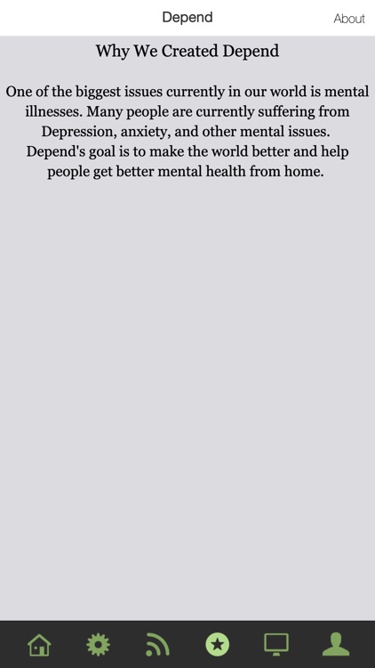 Depend - Better Mental Health