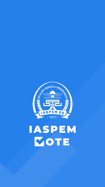 IASPEM Vote