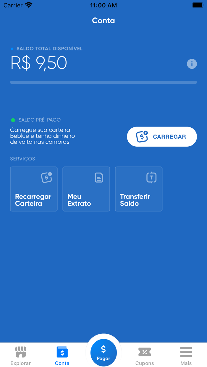 Beblue - Seu dinheiro de volta