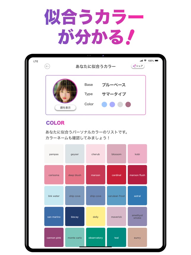 顔のバランスを点数で採点 顔診断アプリ Facescore On The App Store