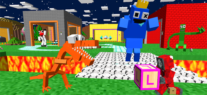 Rainbow Friends Crafty Mod