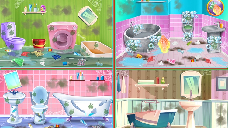 Washroom Cleanup 3D Deep Clean screenshot-4