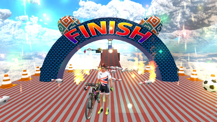BMX Cycle Stunt Riding Game screenshot-3