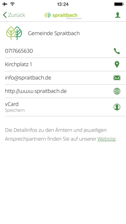 Spraitbach App