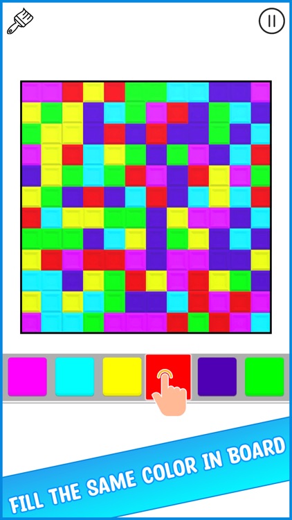 Floodfill Tiles Color Puzzle