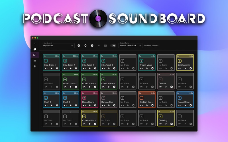 Podcast Soundboard