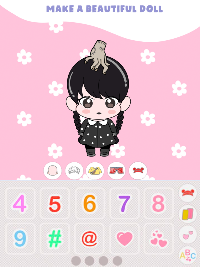 Dress Up Game  Mini Doll