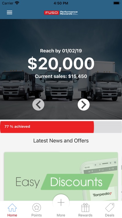 Fuso Performance Rewards NZ