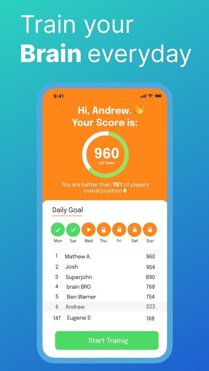 BrainUPs - Brain Games IQ Test