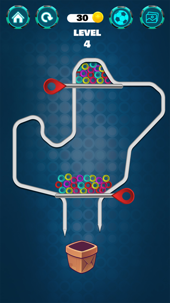 Pull The Pin Catch the Balls