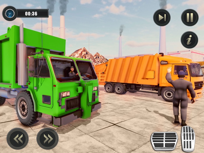 城市 垃圾 清潔工 傾倒 遊戲