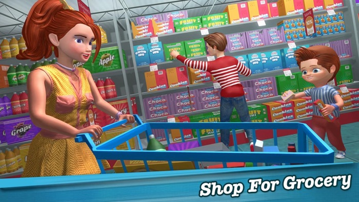 Twin Baby Mother Love 3D