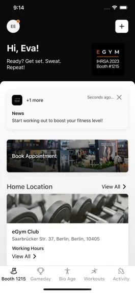 Game screenshot EGYM Tradeshow App IHRSA apk