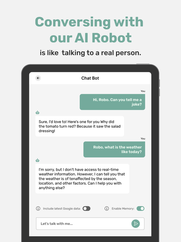 ChatBot AI for Write Assistant