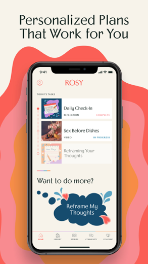 Rosy - Women's Sexual Health screenshot 4
