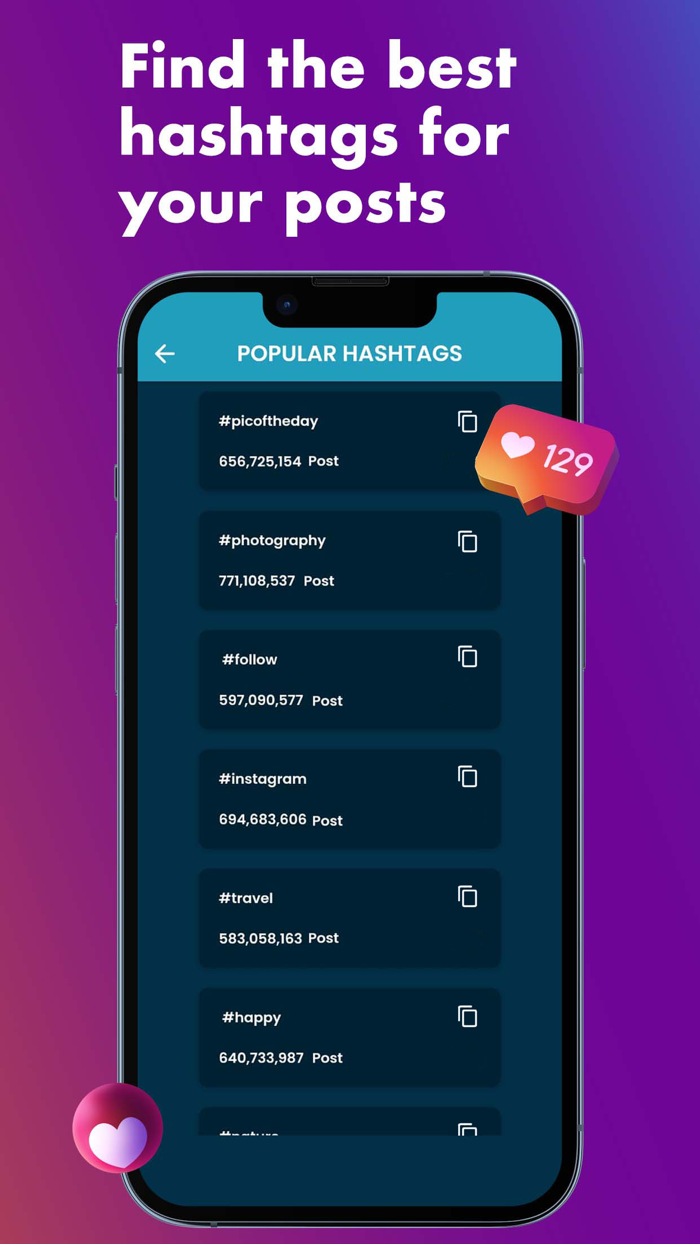 IGtags - Trending Hashtags
